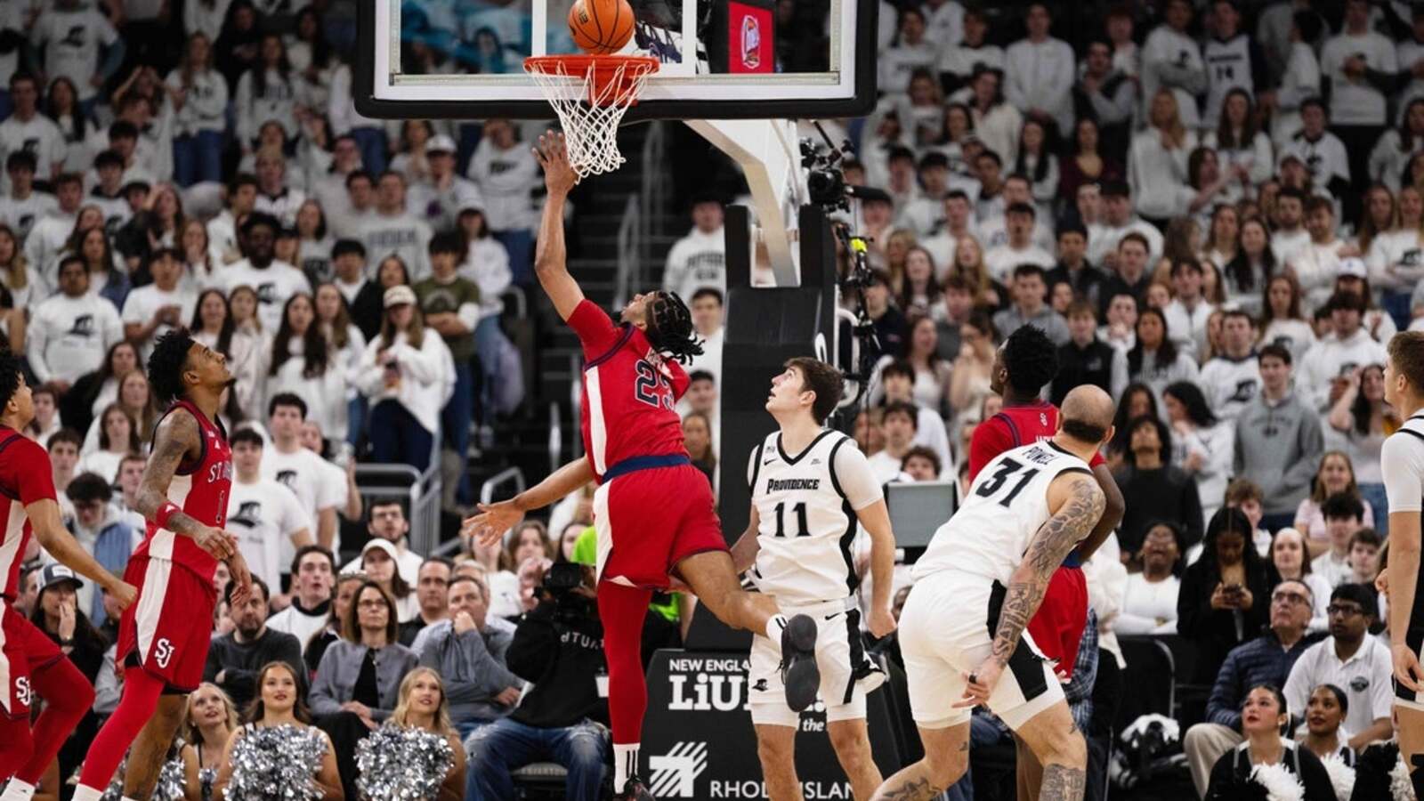 St. John’s Tops Providence 79–69 in Big East Clash Marred by Bench Clearing Brawl