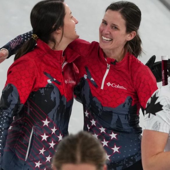 U.S. Women’s Curling Team Makes History With First Olympic Victory Over Canada