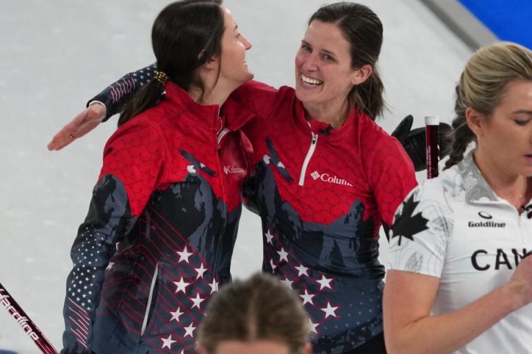 U.S. Women’s Curling Team Makes History With First Olympic Victory Over Canada