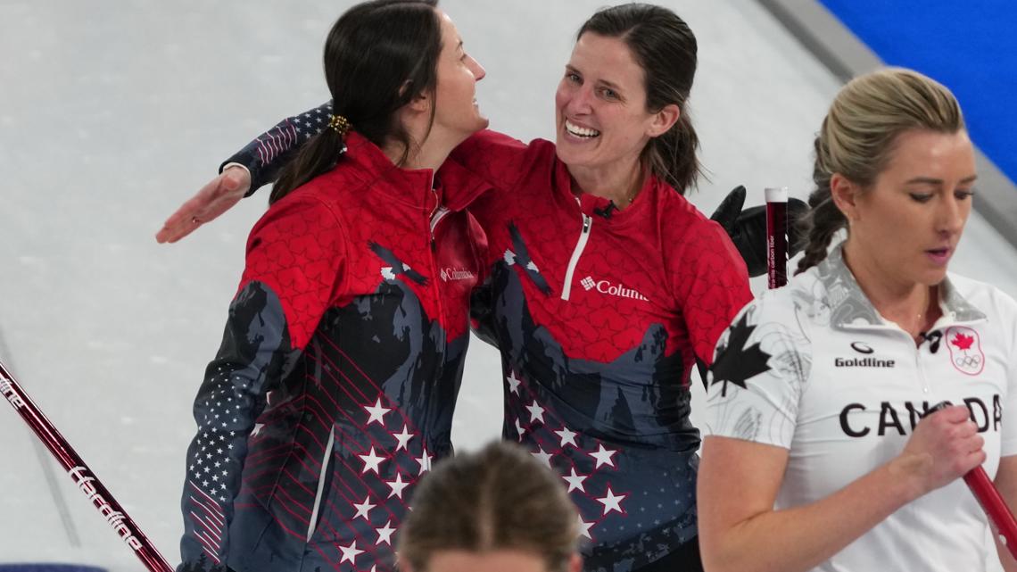 U.S. Women’s Curling Team Makes History With First Olympic Victory Over Canada