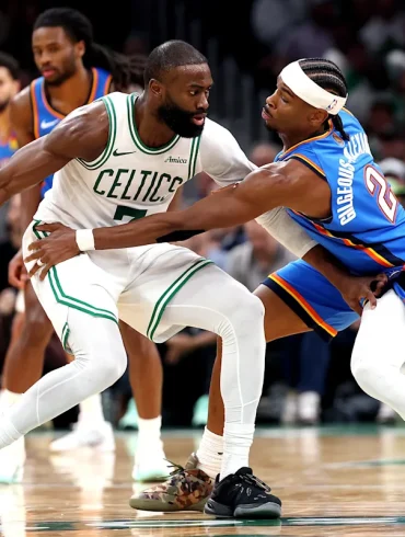 Celtics Snap Thunder’s 12 Game Win Streak with Dominant Tatum and Brown Showings