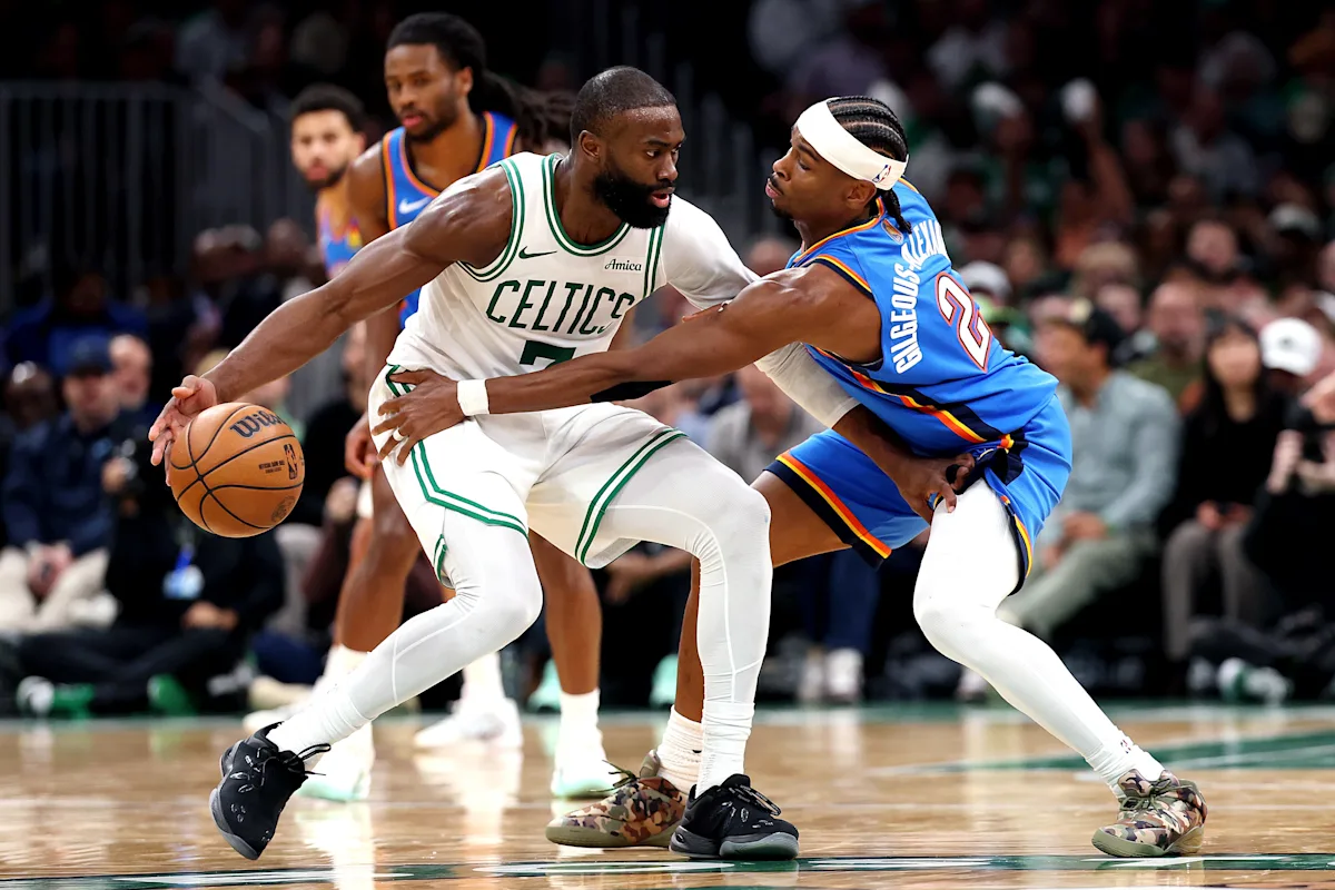 Celtics Snap Thunder’s 12 Game Win Streak with Dominant Tatum and Brown Showings