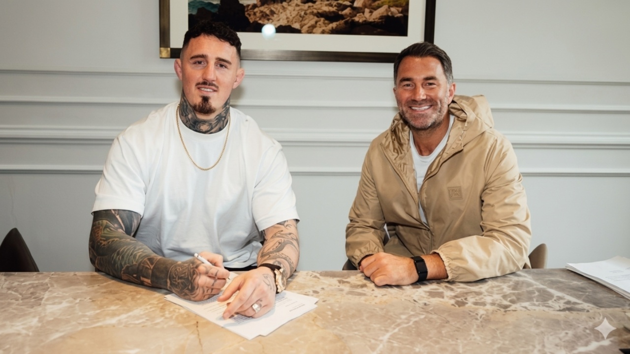 Dana White Reacts After Tom Aspinall Signs With Eddie Hearn’s Matchroom Talent Agency