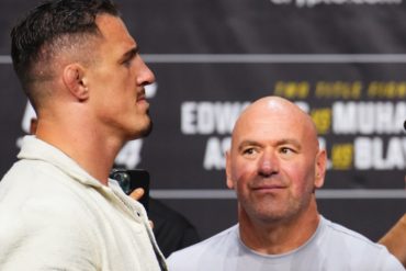 Dana White Reacts After Tom Aspinall Signs With Eddie Hearn’s Matchroom Talent Agency