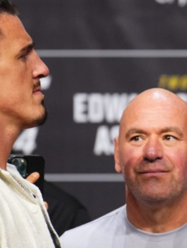 Dana White Reacts After Tom Aspinall Signs With Eddie Hearn’s Matchroom Talent Agency