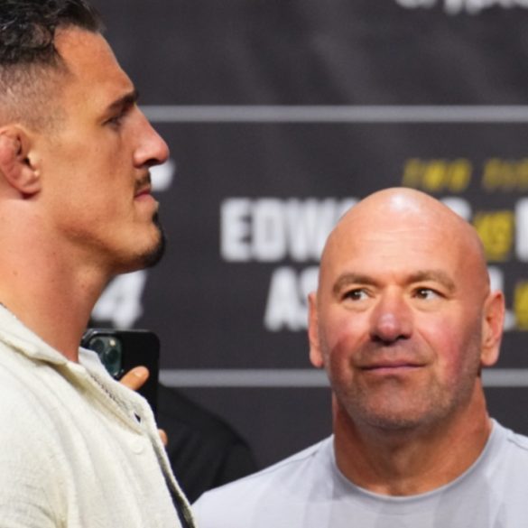 Dana White Reacts After Tom Aspinall Signs With Eddie Hearn’s Matchroom Talent Agency