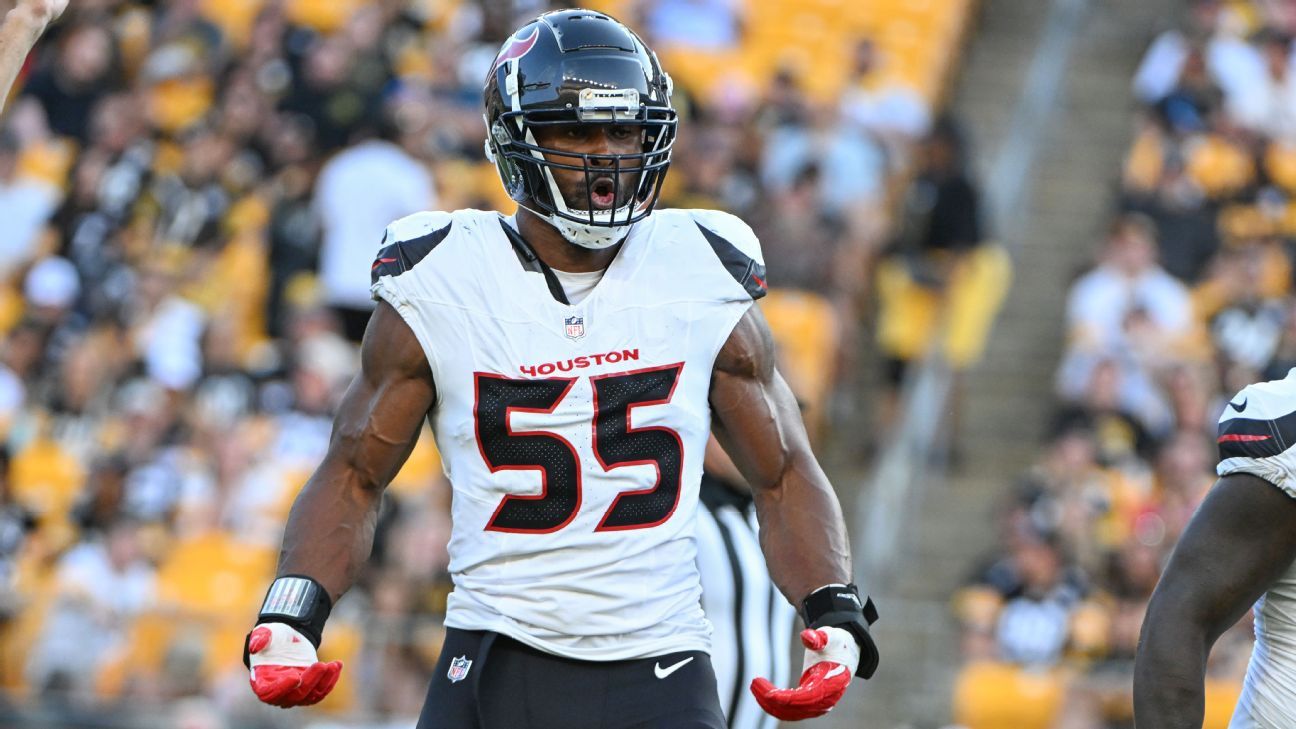 Danielle Hunter Signs $40.1 Million Extension With Texans After Dominant 2025 Season