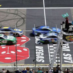 Denny Hamlin Surges from Setback to Victory at Las Vegas Motor Speedway