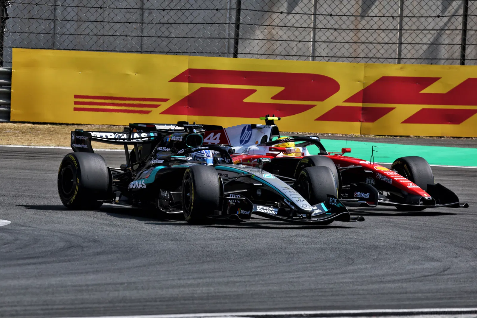George Russell Wins Chinese Grand Prix Sprint After Fierce Ferrari Battle and Late Safety Car Restart George Russell Wins Chinese Grand Prix Sprint After Fierce Ferrari Battle and Late Safety Car Restart