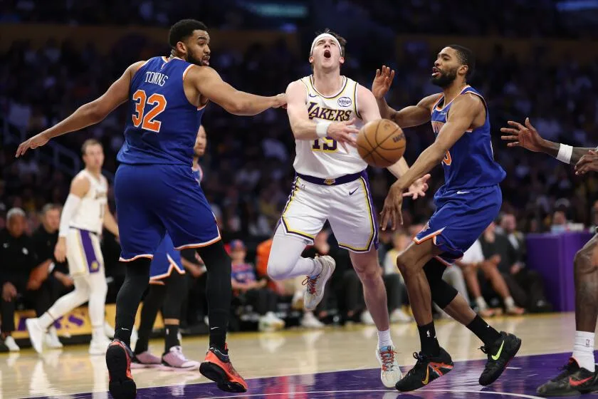 Lakers Overcome Knicks with Doncic, Reaves Leading Balanced, Resilient Performance