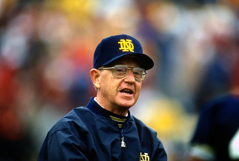 Legendary College Football Coach Lou Holtz Dies at 89, Leaving Lasting Legacy at Notre Dame and Beyond