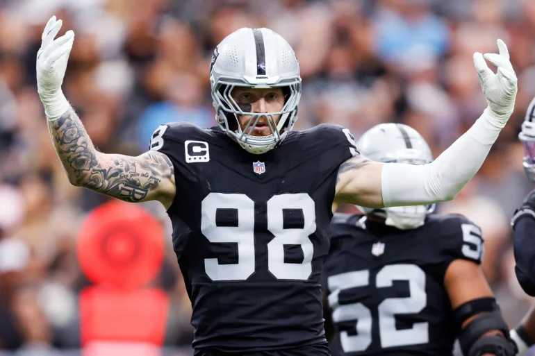 Raiders Trade Maxx Crosby to Ravens, Signaling New Era and Rebuild Ahead