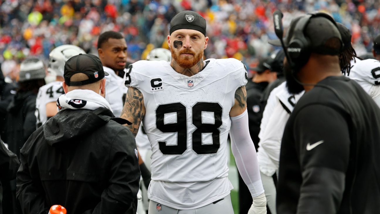 Raiders Trade Maxx Crosby to Ravens, Signaling New Era and Rebuild Ahead