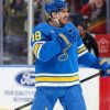 Robert Thomas’ Last Second Overtime Goal Lifts Blues Past Oilers in Stunning Comeback
