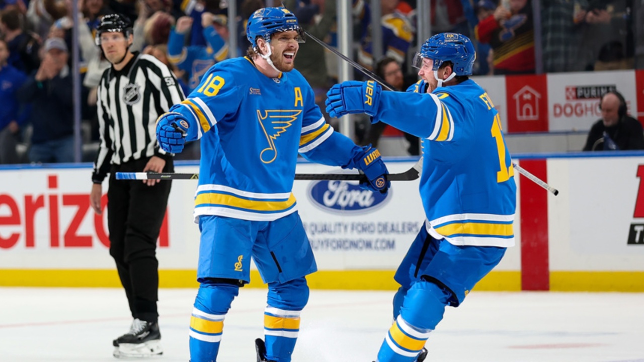 Robert Thomas’ Last-Second Overtime Goal Lifts Blues Past Oilers in Stunning Comeback