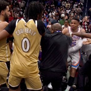 Thunder-Wizards Game Explodes Into Chaos With Four Ejections and Heated Scuffle