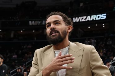 Trae Young Ejected Before Wizards Debut but Wins Team’s Respect With Sideline Leadership