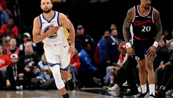 Curry And Green Vintage Connection Sparks Late Warriors Play In Victory Over Clippers