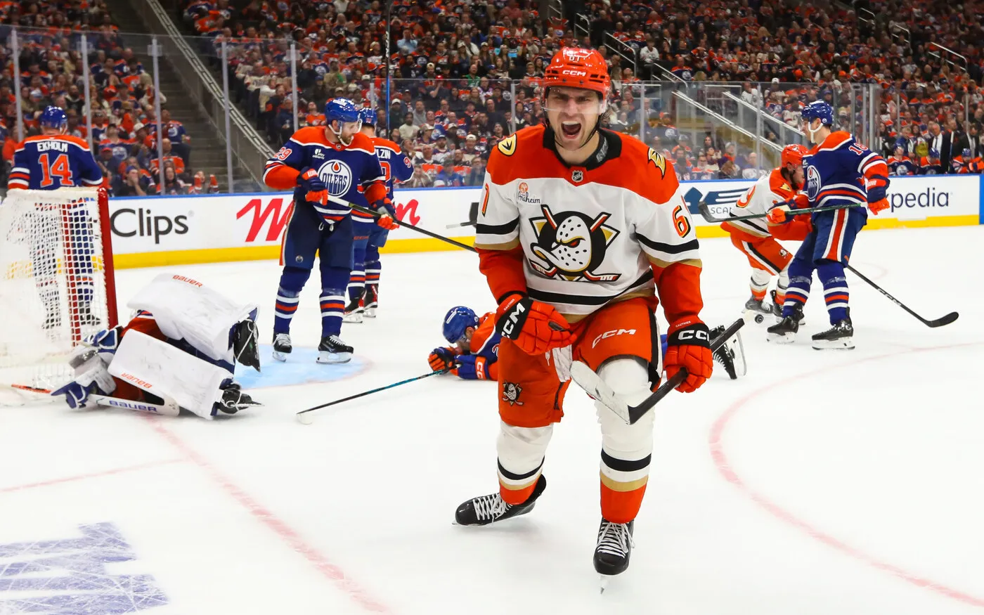 Ducks Edge Oilers In Overtime Thriller To Take Commanding Series Lead