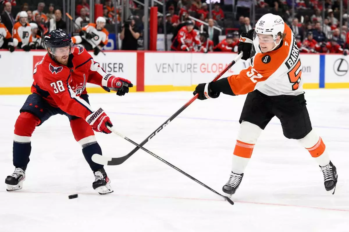 Flyers Fall 6-4 to Capitals Despite Strong Effort and Promising Rookie Debut