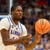 Kansas Star Flory Bidunga Declares for NBA Draft While Entering NCAA Transfer Portal