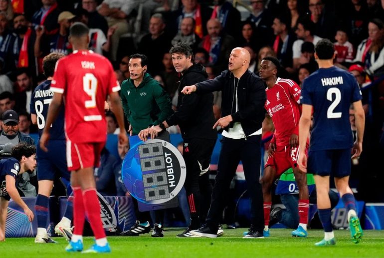 Liverpool’s Champions League Hopes in Jeopardy After PSG Rout at Parc des Princes