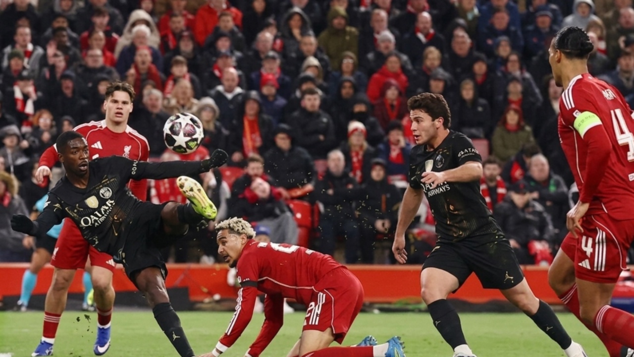 Paris Saint-Germain Dominate At Anfield As Liverpool F.C. Exit UEFA Champions League After Ousmane Dembele Double Strike