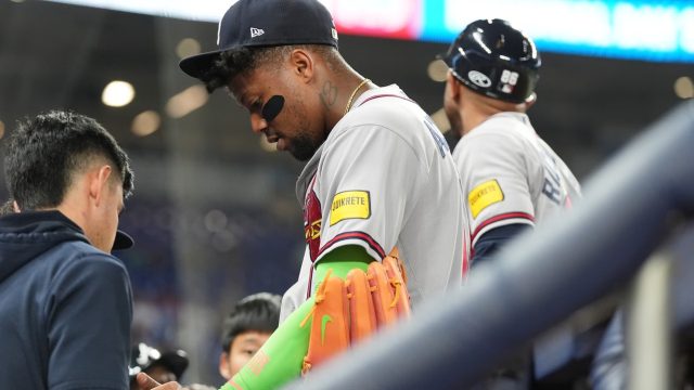 Ronald Acuña Jr. Suffers Bone Bruise After Thumb Injury in Braves Win Over Marlins
