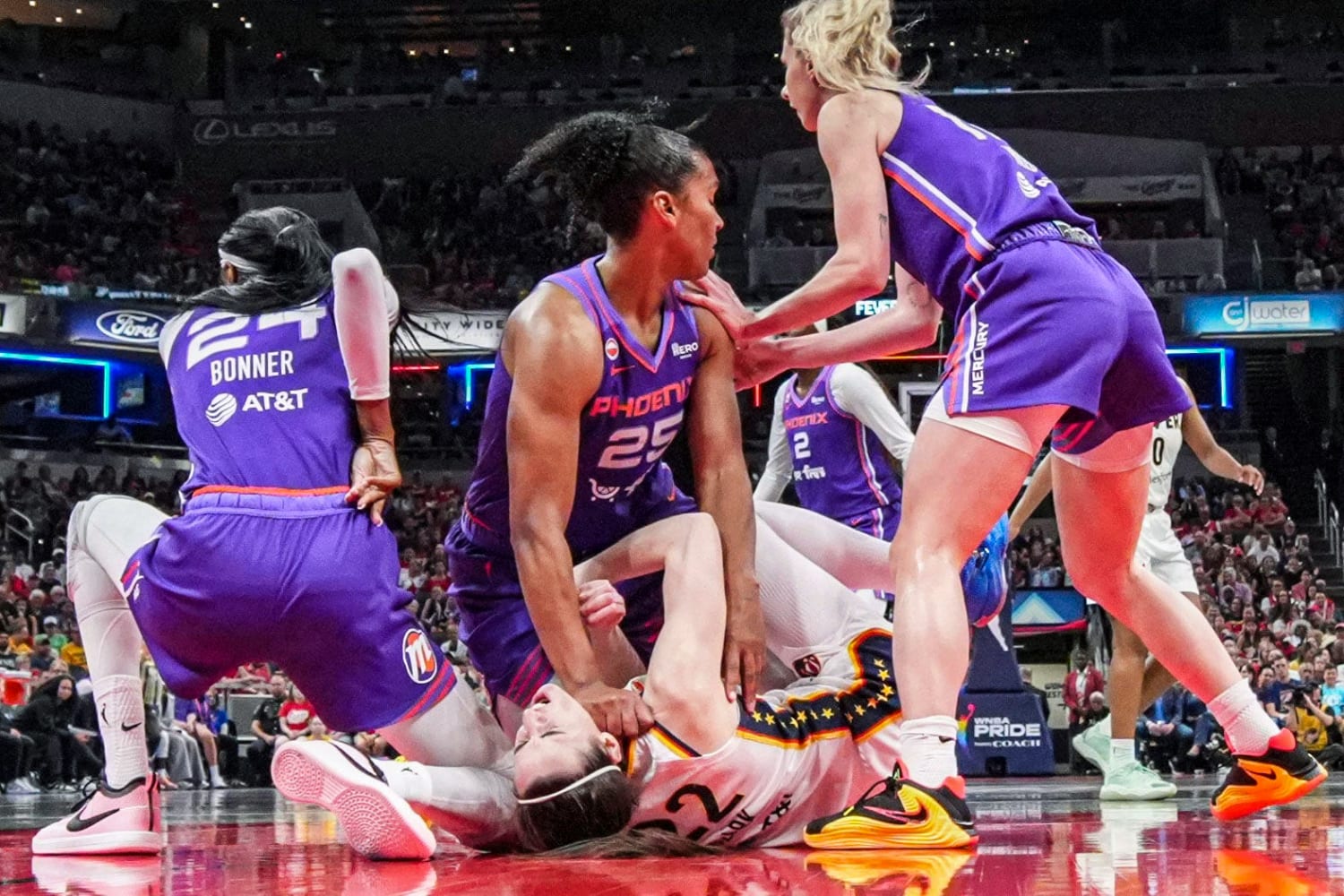 Alyssa Thomas Suspension After Caitlin Clark Incident Sparks WNBA Debate on Physical Play and Player Safety