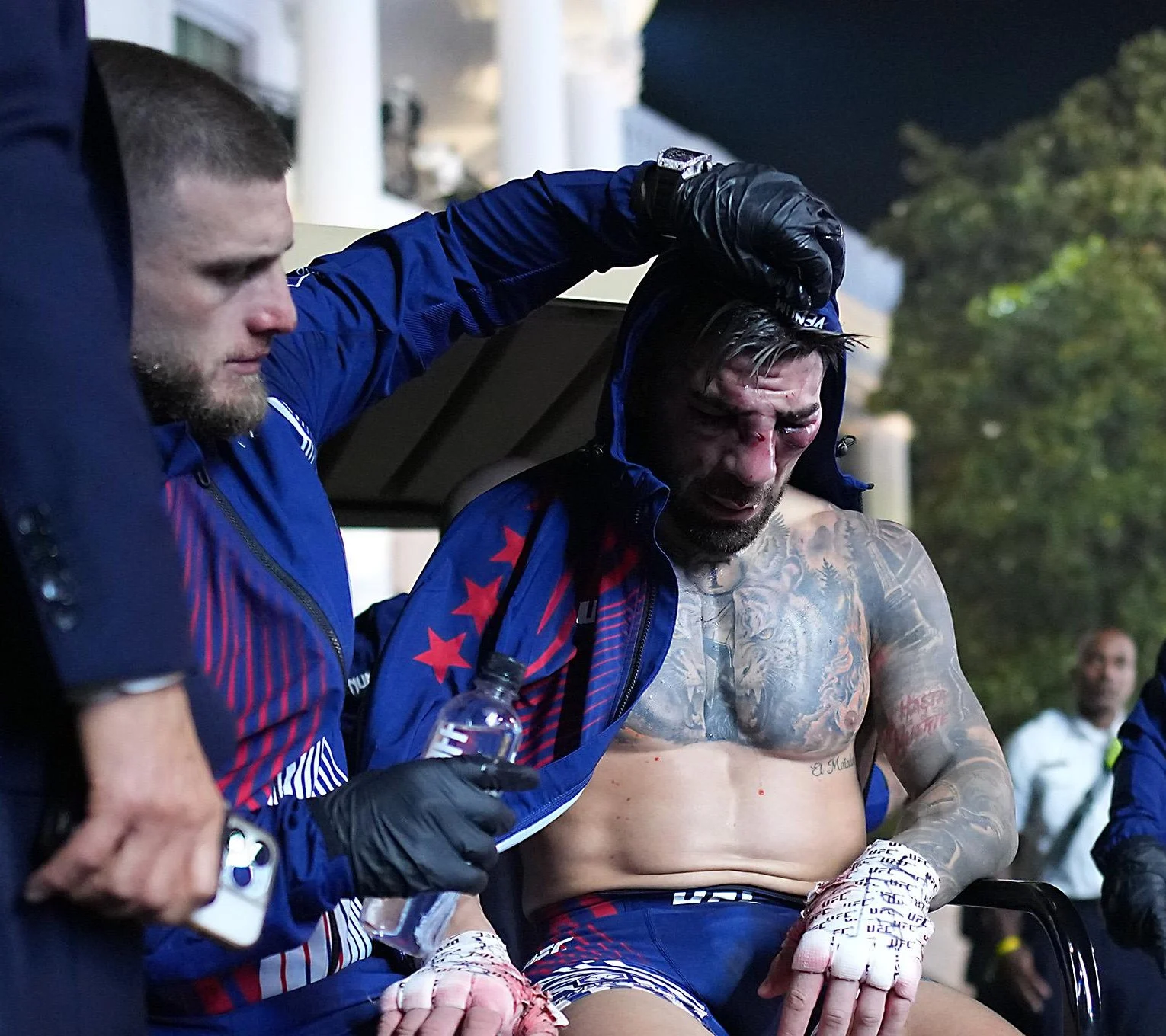 Ilia Topuria Hospitalized After Brutal Justin Gaethje Loss at UFC White House Event
